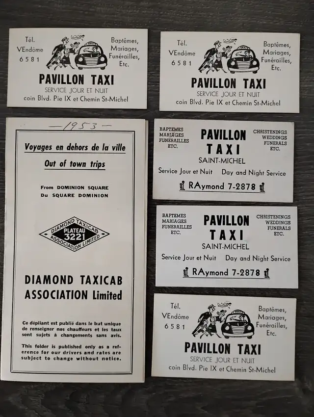 Diamond TaxiCab Memorabilia