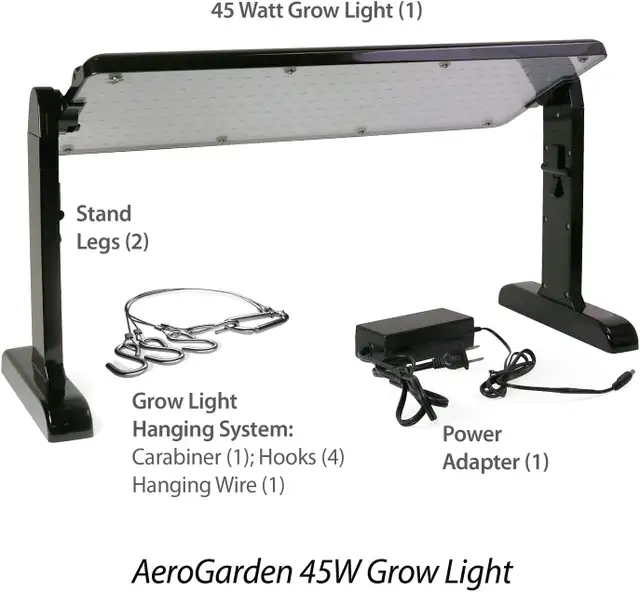 Aero-Garden 45W  LED Grow Light Panel - for Starting & Growing - Photo 9