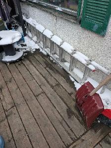 16 foot extension ladder great shape $60