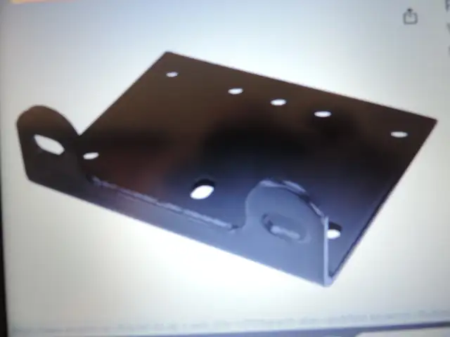 Plaque pour le montage de treuil - Photo 3