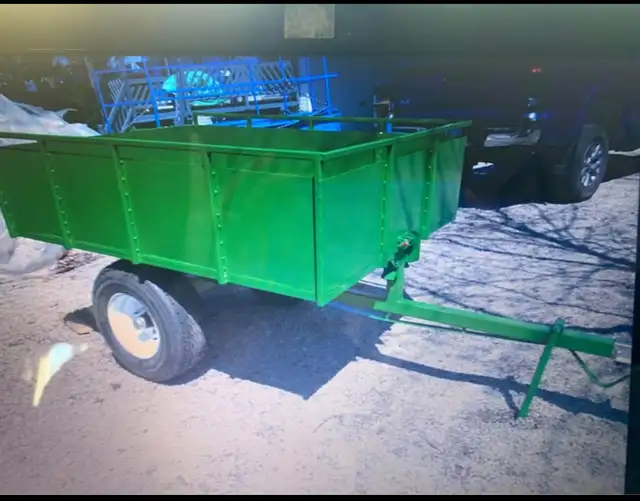Remorque en métal dompeuse - Photo 3