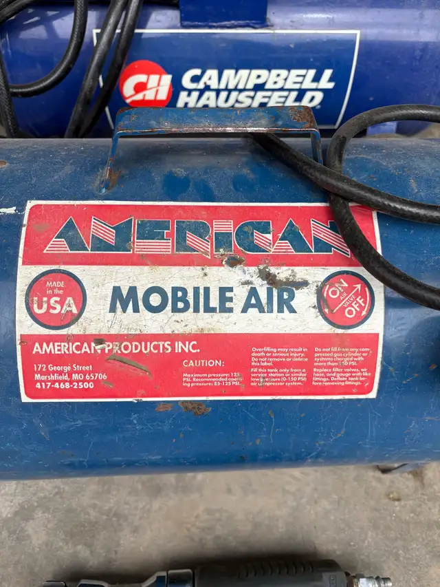 Air Compressor, Portable Air Tank and 3/8" Air Ratchet - Photo 4