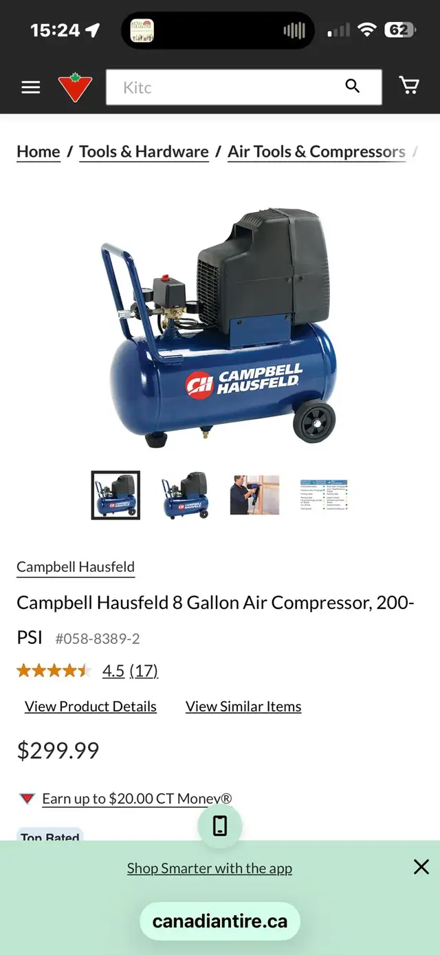 Air Compressor, Portable Air Tank and 3/8" Air Ratchet - Photo 6