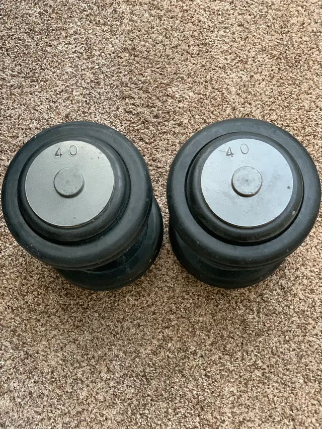40 lbs. Dumbbells weights - Photo 2
