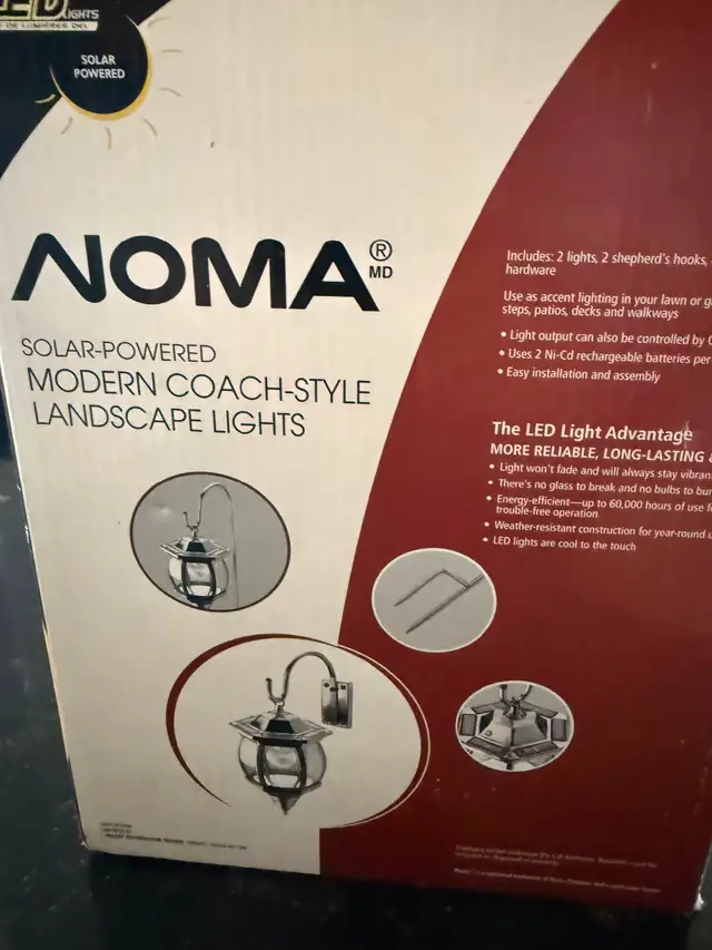 New Solar Powered Coach Lights - Photo 2