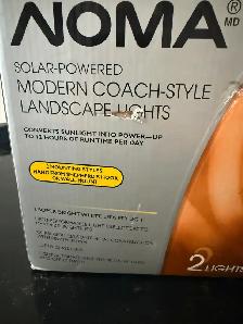 New Solar Powered Coach Lights - Photo 3