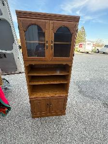 Free delivery used Bookcase with Glass Doors - Photo 2