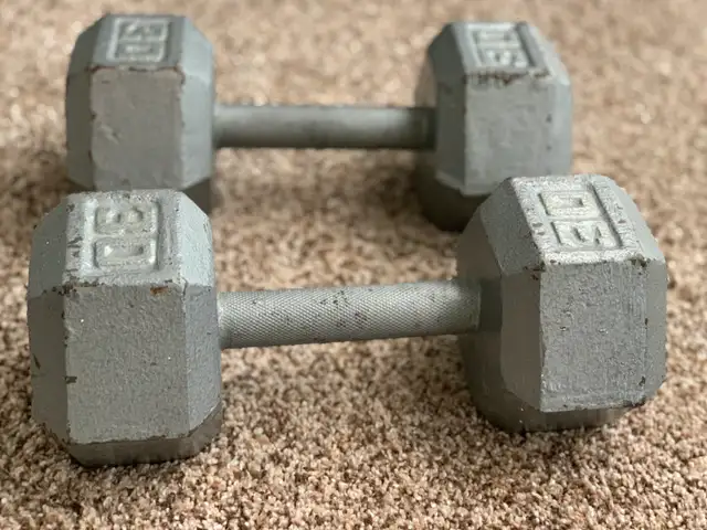 30 lbs. Dumbbells