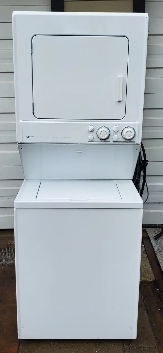 Maytag Stackable W/D - Very Good Condition - Heavy Duty - Photo 3