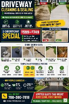 Pressure wash / Drive way coating