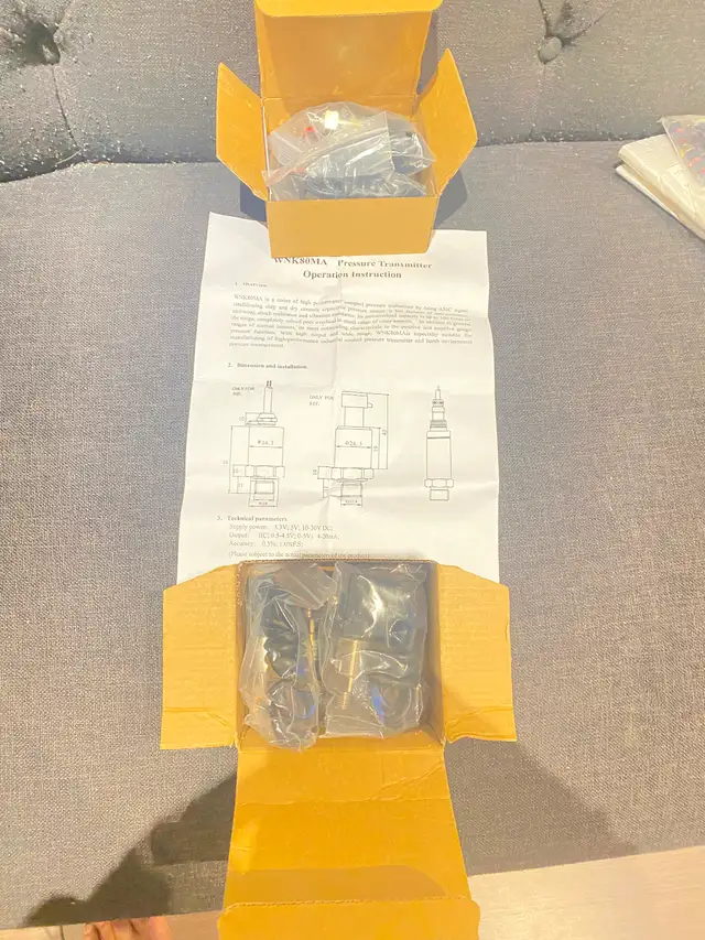 6 pcs pieces of Pressure Sensor Transmiter WNK80MA - Photo 2