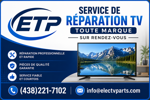 Réparation tv toute marques
