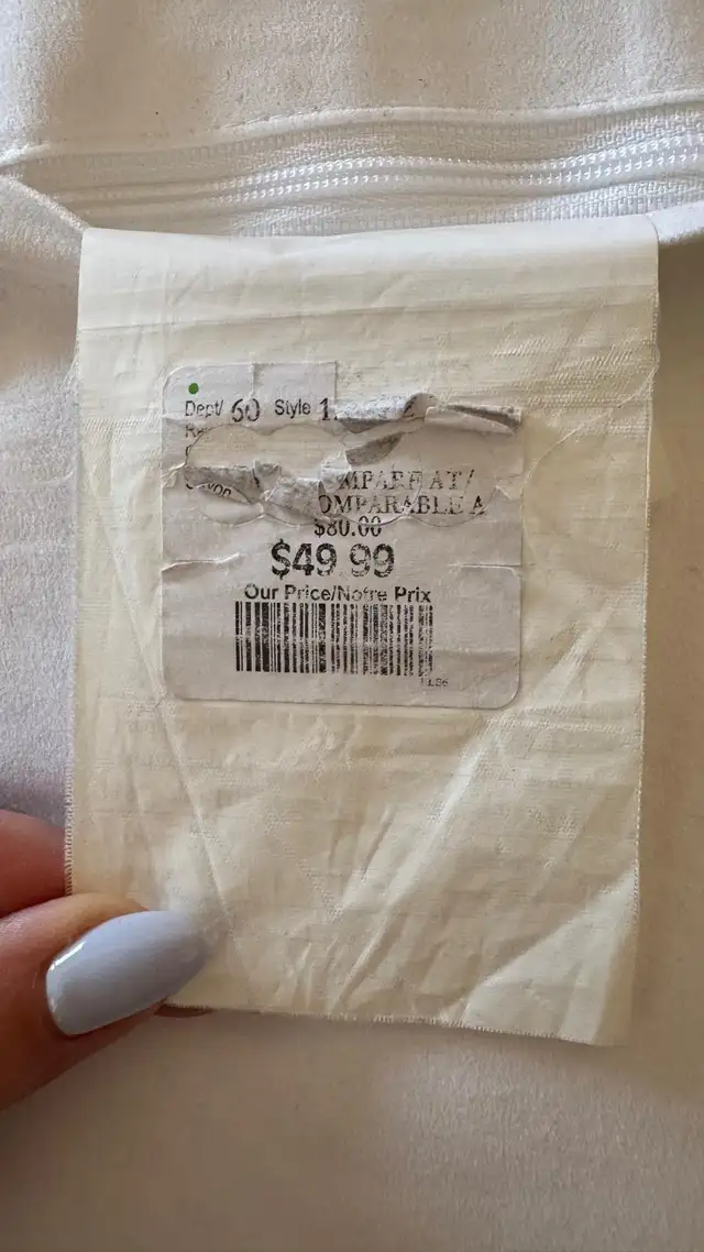 Pair of White Shaggy Faux Fur Throw Pillows - Photo 2