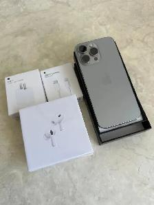 iPhone 15 pro max 256 gb 82% battery Airpods Pkg/Delivery