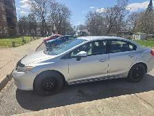 2012 Hoda Civic Lx 4dr. Manual 5 speed 206106km