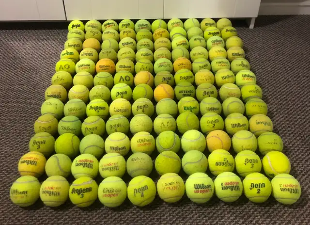 120 Used Tennis Balls