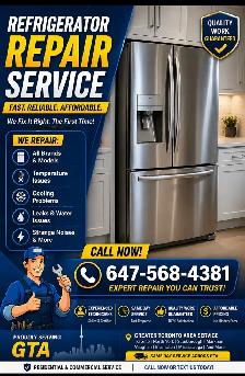 freezers repairs fix technician