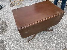 Free delivery used Drop leaf dining table - Photo 5
