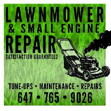 Lawnmower & Small Engine Repair — Tune-Ups, Maintenance & Repair