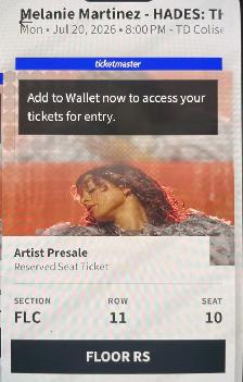 Melanie Martinez Show Tickets