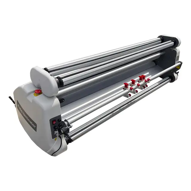 110V 63In Pneumatic Cold Roll Laminator Machine Full-Auto 120076 - Photo 8
