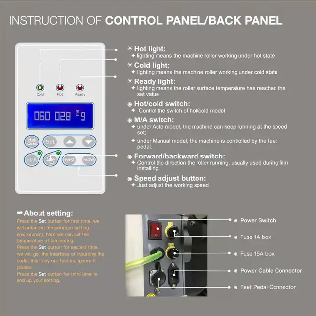 110V 63In Pneumatic Cold Roll Laminator Machine Full-Auto 120076 - Photo 10