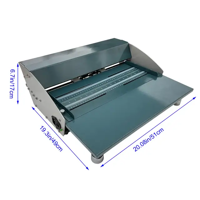 110V 18in Electric Indentation Creaser Scorer Workbench 120385 - Photo 8
