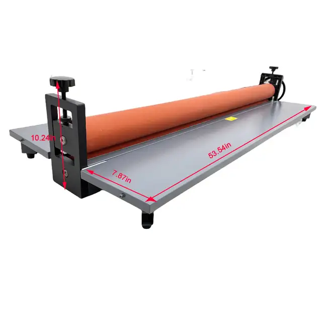 51inch Manual Cold Roll Laminator Machine Vinyl Film 120381 - Photo 5