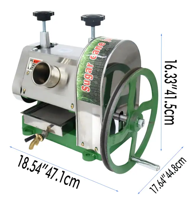 Manual Sugar Cane Juicer Press Extractor Crusher Squeezer 134520
