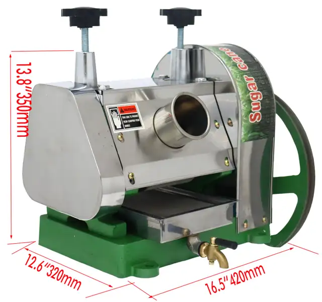 Manual Sugar Cane Juicer Press Extractor Crusher Squeezer 134520 - Photo 6