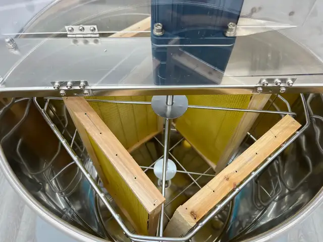 110V 4Frame 304SS Honey Extractor Beekeeping Centrifuge 170462 - Photo 10