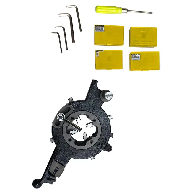 Electric Pipe Threader Cutter Machine 300463 - Photo 9