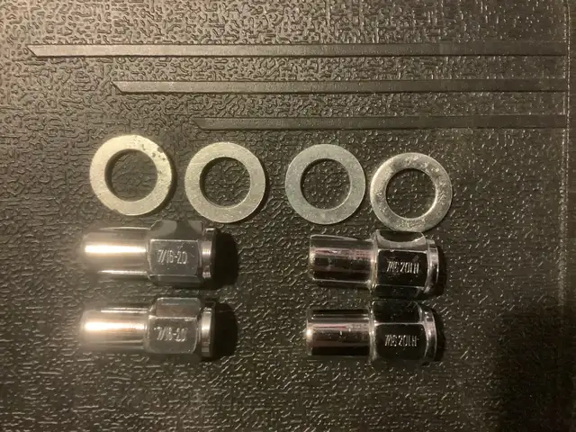 Cragar Chrysler wheel nuts