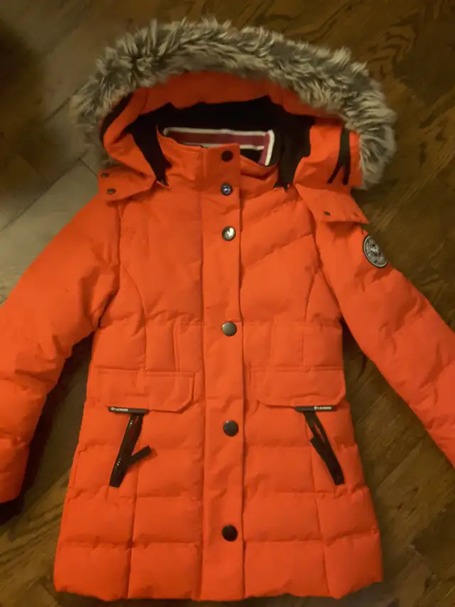 Youth girl Noize winter hooded coat Size 6/8