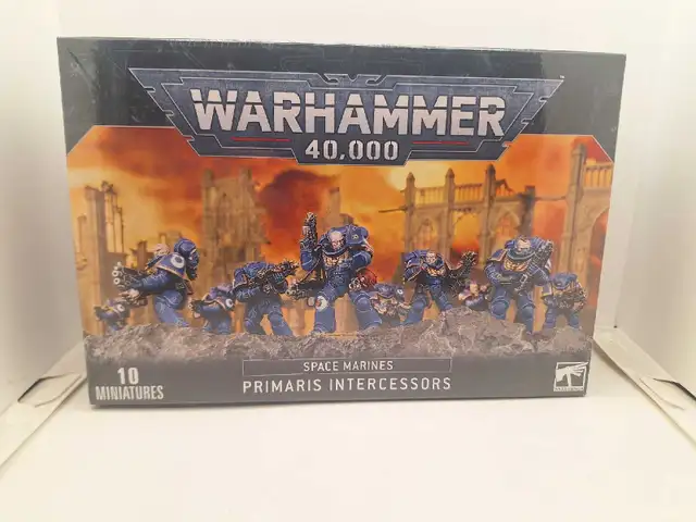 Warhammer 40k 10 NiB Primaris Space Marine Interssecors