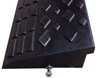 3.7"Rubber Loading Dock Rubber Curb Ramps 20 Ton Car Ramp 190085 - Photo 3