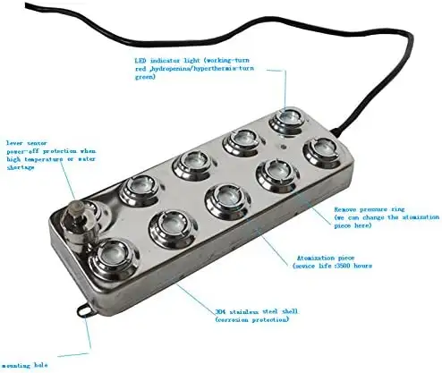 Promotion 24kg/h Ultrasonic Humidifier Mist Maker 191014 - Photo 5