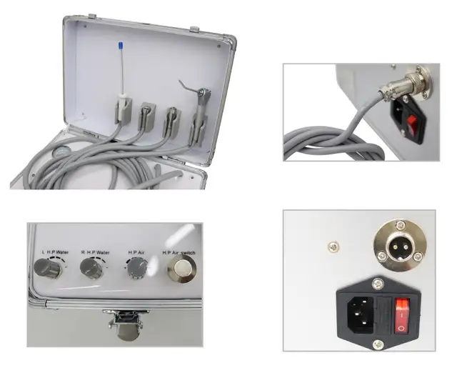 Promotion Dental Unit Suction System w/Tie Rods & Casters 212034 - Photo 7