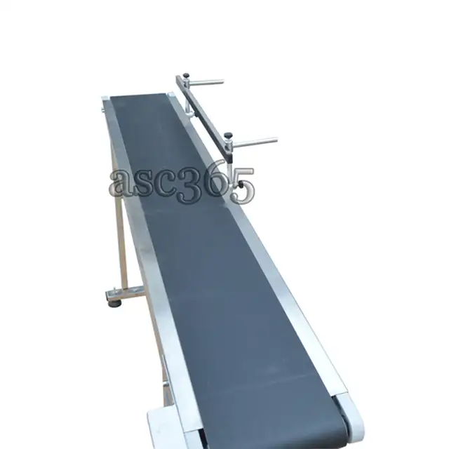 Promotion 110V 597.8' PVC Belt Conveyor Transport 230134 - Photo 4