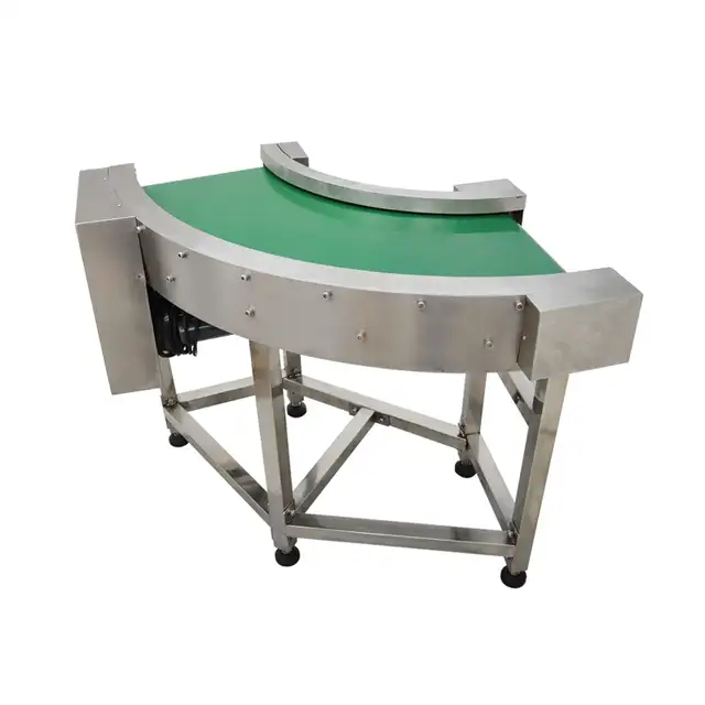 90 °Change Direction PVC Conveyor 110V Belt Transport 230143 - Photo 5