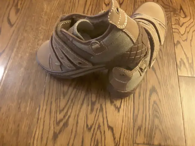 Brand New Youth boy leather shoes Size 2 - Photo 3