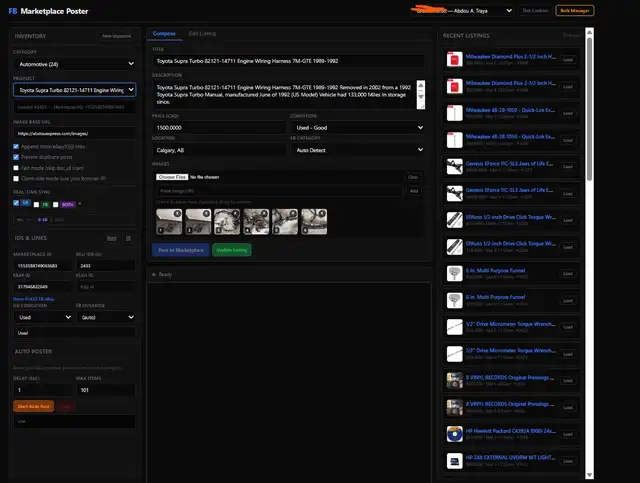 Post Once, Sell Everywhere - Marketplace Auto-Poster - Photo 3