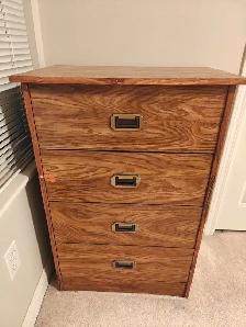 ★★SOLID WOOD 4 DRAWER DRESSER★★