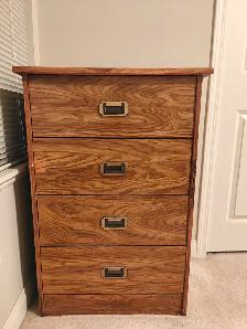 ★★SOLID WOOD 4 DRAWER DRESSER★★ - Photo 4