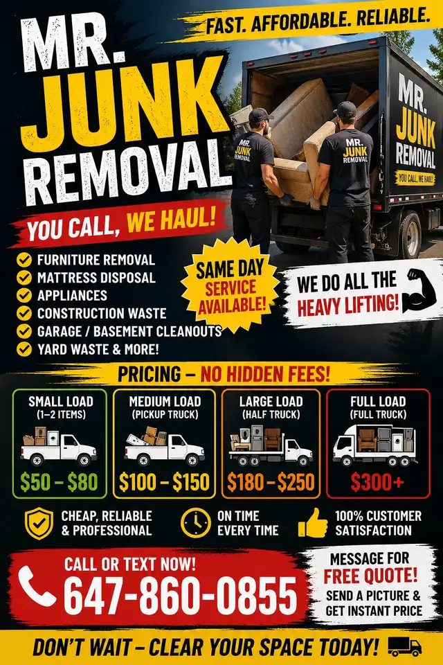 junk removal FAST CHEAPER