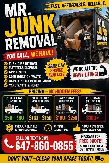 junk removal FAST CHEAPER