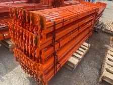 Used 8’ x 2" RediRack pallet racking beams for sale