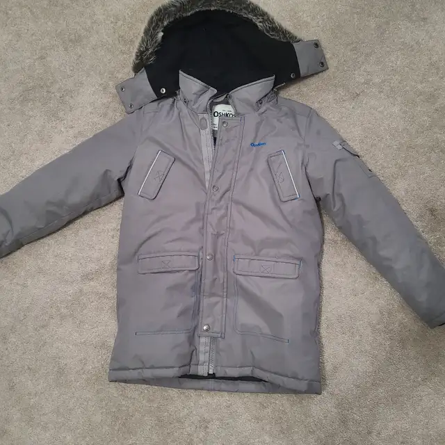Youth boy Winter hooded jacket Size 12