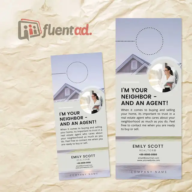 Custom Door Hangers | 1000 qty | 3.5'x8.5' | $159 Free Delivery! - Photo 7