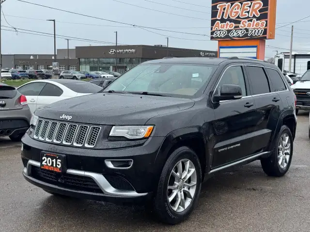 2015 Jeep Grand Cherokee Summit, NO ACCIDENTS, WELL SERVICED, DI